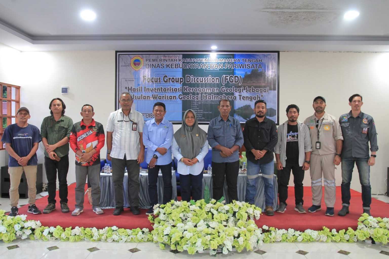 FGD Warisan Geologi Halmahera Tengah Hasilkan 7 Poin Rekomendasi Strategis