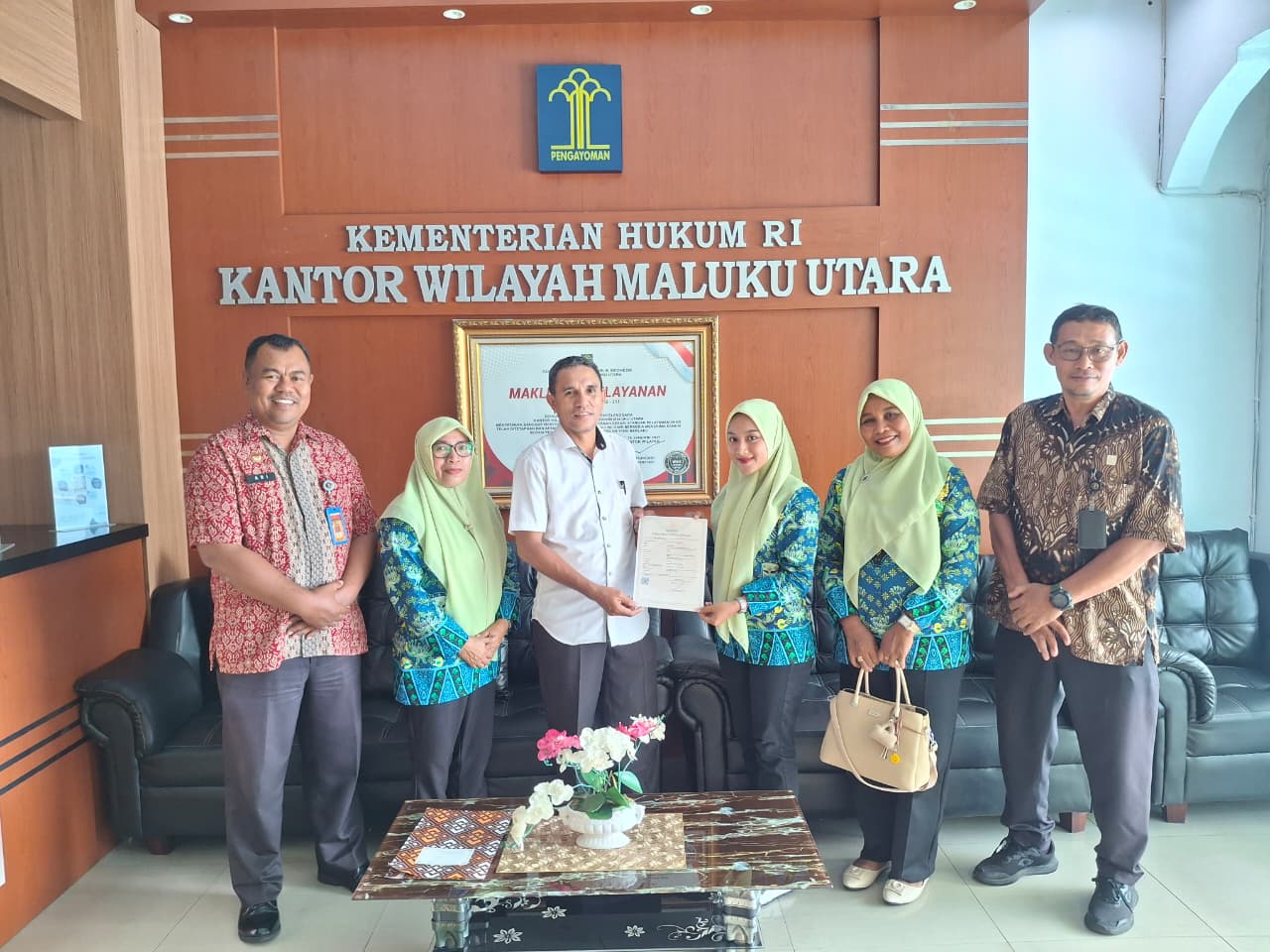 Pemkab Halmahera Tengah Koordinasikan Usulan HAKI Website, Lagu Baronda Halteng, dan 10 Motif Batik Khas Daerah ke Kemenkum RI Maluku Utara