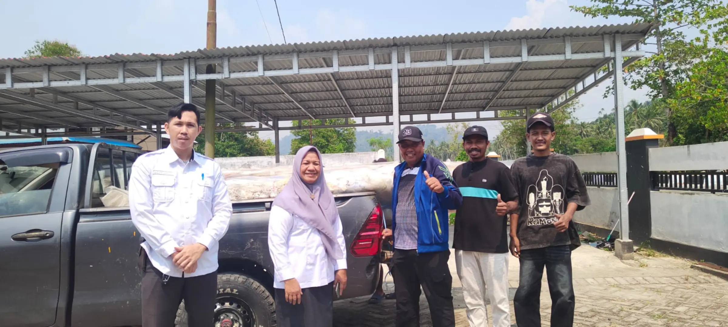 Penyerahan Bantuan Ke Destinasi Wisata Tanjung Kalero